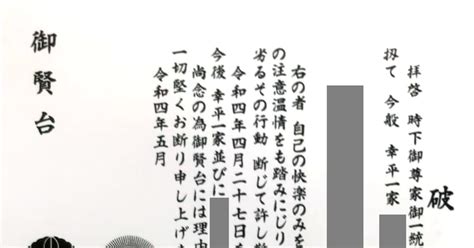 埋地一家 破門|ヤクザ界が騒然…！武闘派組織が出した衝撃の「破門状」